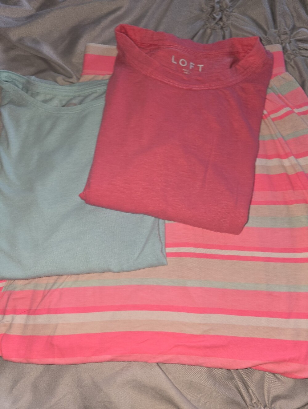 Beautiful Spring/Summer Skirt with Two Tees To Match